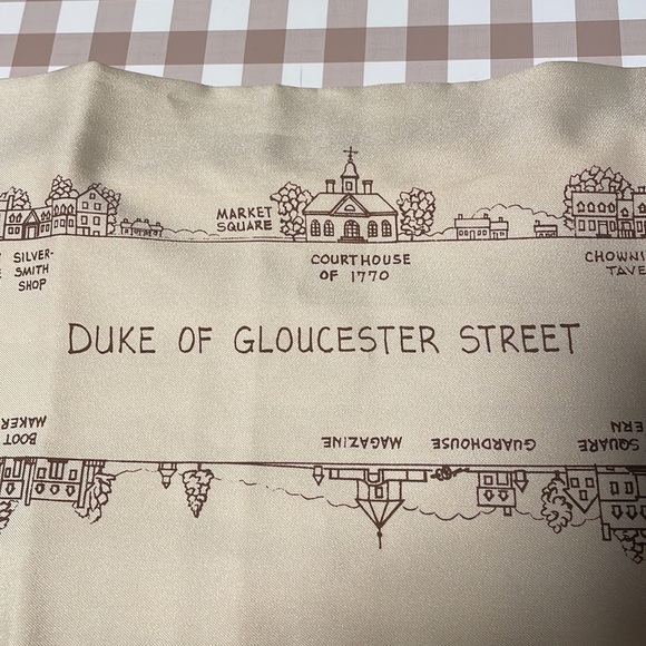 Duke of Gloucester Street Market Map Scarf